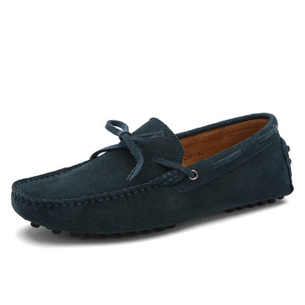 Vanmie Casual Men Shoes Men Loafers Shoes Moccasins Men Slip Genuine Leather Loafers for Men Flats Male Suede Loafers big size