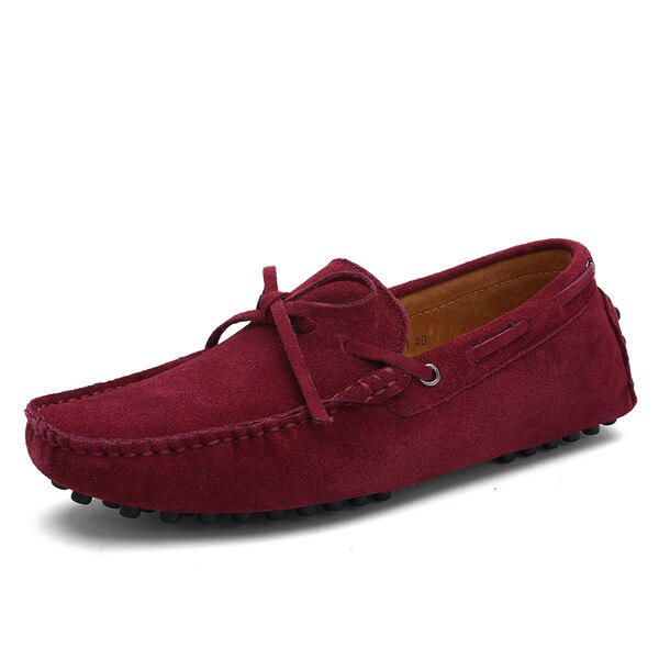 Vanmie Casual Men Shoes Men Loafers Shoes Moccasins Men Slip Genuine Leather Loafers for Men Flats Male Suede Loafers big size