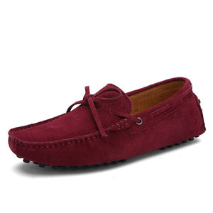Vanmie Casual Men Shoes Men Loafers Shoes Moccasins Men Slip Genuine Leather Loafers for Men Flats Male Suede Loafers big size