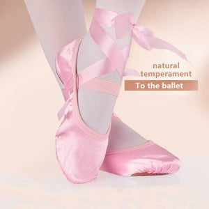 arrival Baby Girls Pink Purple Apricot Red Solid Canvas Ballet Dance Shoes split suede sole Children
