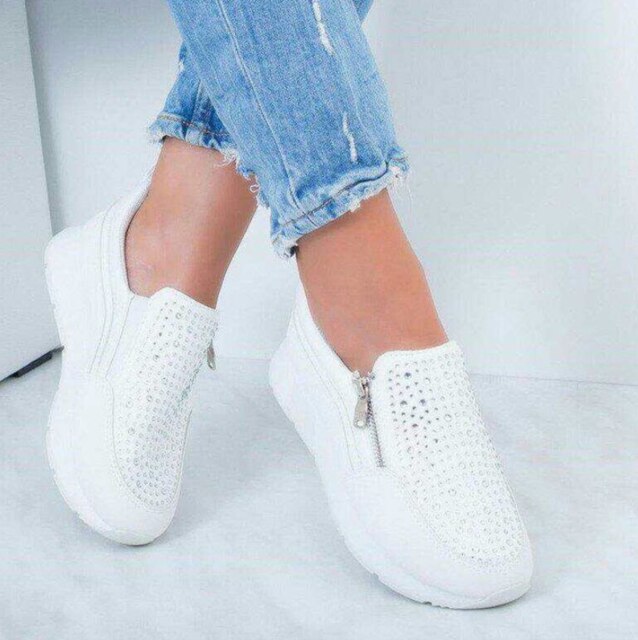 New Autumn Loafers Women Flats Shoes Leather Casual Shoes Woman Slip-on Ballerina Ladies Loafer Shoes 35-43