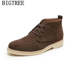 Men Boots Genuine Leather Chukka Boots Men Shoes Winter Shoes Men Snow Boots Snow Boots Heren Schoenen Chaussure Homme Zapatos