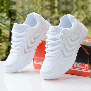 Shoes Woman 2020 New Chunky Sneakers Women Light Breathable Mesh Casual Shoes Women's Sneakers Zapatos De Mujer