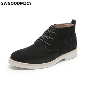 Chukka Boots Men Ankle Boots Men Winter Shoes Men Snow Boots Shoes+male Botas Invierno Hombre Bottes Homme Cuir Erkek Ayakkabi