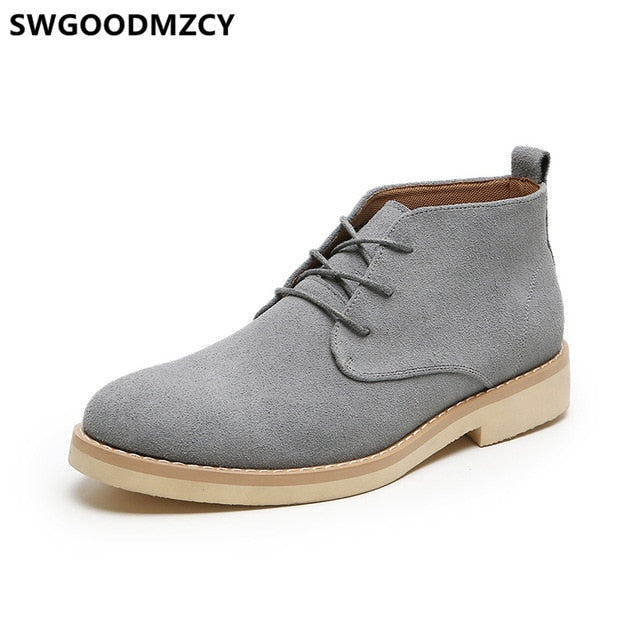 Chukka Boots Men Ankle Boots Men Winter Shoes Men Snow Boots Shoes+male Botas Invierno Hombre Bottes Homme Cuir Erkek Ayakkabi