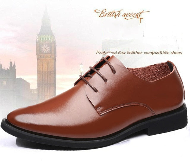 Mazefeng Designer Formal Oxford Shoes for Men Wedding Shoes Leather Italy Pointed Toe Mens Dress Shoes Sapato Oxford Masculino