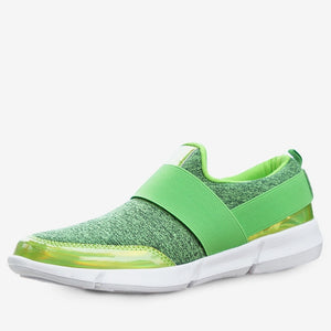 Women Shoes New Loafers Women Flats Stretch Fabric Casual Shoes Woman Sneakers Slip On Lightwieght Spring Summer Shoes Ladies