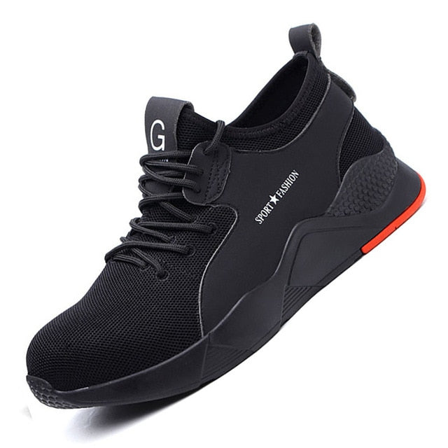 Male Work Safety Shoes Men Boots Outdoor Military Boots Steel Toe Working Shoes For Men Shoes Puncture Proof Safety Shoes 2020