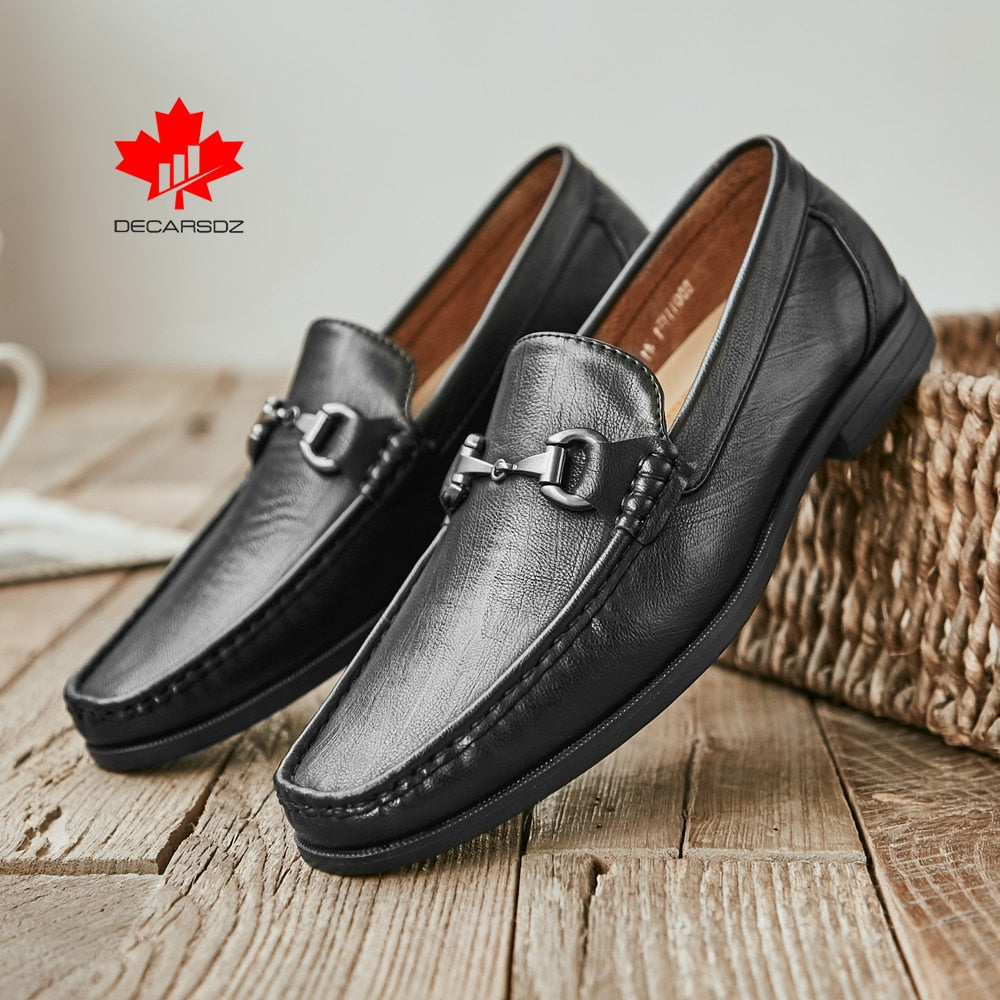 New Loafers Fashion Shoes Men Brand Boat Footwear Mocasines Men Shoes Male Outdoor Comfy Slip-on Driving Men Casual Shoes