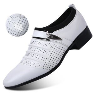 DUDELI Hollow out oxfords formal shoes mens leather wedding shoes heren schoenen oxford shoes for men dress shoes 2018 loafers