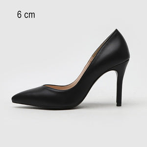 Women High Heels Female Shoes Classics Basic Women Pumps Pointed Toe Slip On Casual Shoes Spring Autumn New Arrival DE