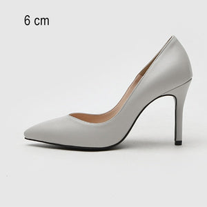 Women High Heels Female Shoes Classics Basic Women Pumps Pointed Toe Slip On Casual Shoes Spring Autumn New Arrival DE