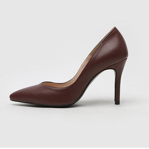 Women High Heels Female Shoes Classics Basic Women Pumps Pointed Toe Slip On Casual Shoes Spring Autumn New Arrival DE