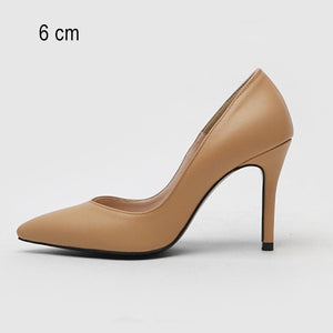 Women High Heels Female Shoes Classics Basic Women Pumps Pointed Toe Slip On Casual Shoes Spring Autumn New Arrival DE