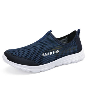 36-47 Summer Breathable Comfortable Mesh Male Running Shoes Lover's Trainers Walking Outdoor Sport Men Lightweight Sneakers