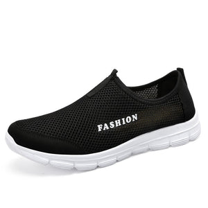 36-47 Summer Breathable Comfortable Mesh Male Running Shoes Lover's Trainers Walking Outdoor Sport Men Lightweight Sneakers
