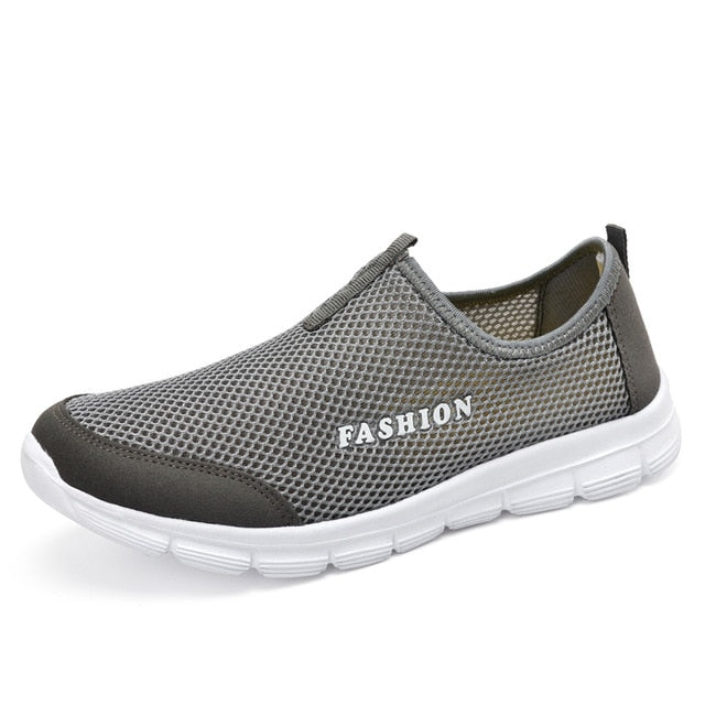 36-47 Summer Breathable Comfortable Mesh Male Running Shoes Lover's Trainers Walking Outdoor Sport Men Lightweight Sneakers