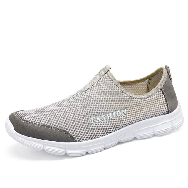 36-47 Summer Breathable Comfortable Mesh Male Running Shoes Lover's Trainers Walking Outdoor Sport Men Lightweight Sneakers