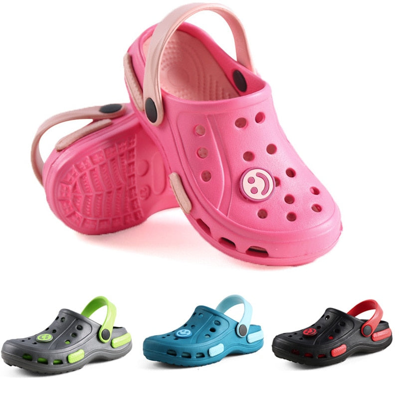 GIRL BOY BABY KIDS SUMMER MULES SHOES CROC CHILDREN BEACH GARDEN SLIPPERS FOR GIRLS BOYS 24 25 26 27 28 29 30 31 32 33 34 35