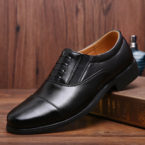 Brand Men Simple Lightweight Men Classic Derby Shoes Male Business Dress Formal Shoes  2019