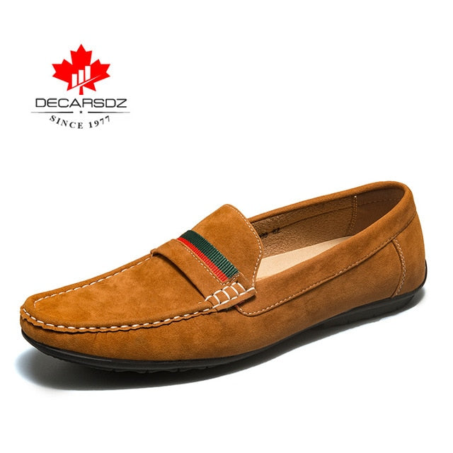 Men Boat Shoes Male 2020 Man Suede Loafers For Men Comfy Slip-On Men Shoes Fashion Spring Footwear Brabd Men Casual Shoes