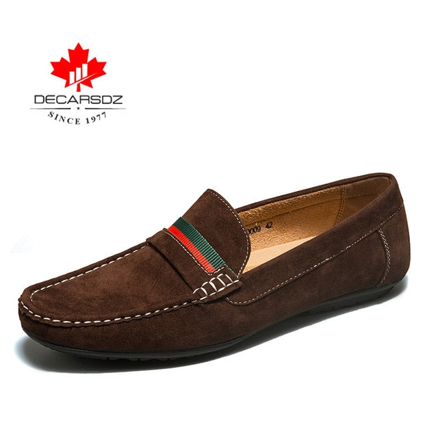 Men Boat Shoes Male 2020 Man Suede Loafers For Men Comfy Slip-On Men Shoes Fashion Spring Footwear Brabd Men Casual Shoes