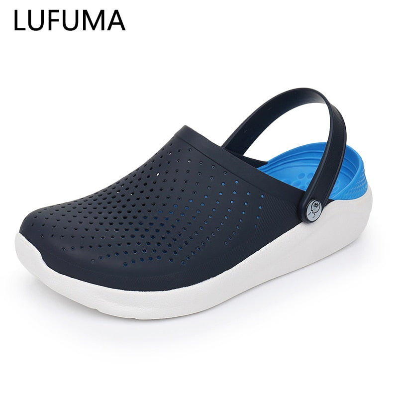 Women's Summer Sandals for Beach Sports 2020 Women Men's Slip-on Shoes Slippers Female Male Croc Clogs Crocks Crocse Water Mules