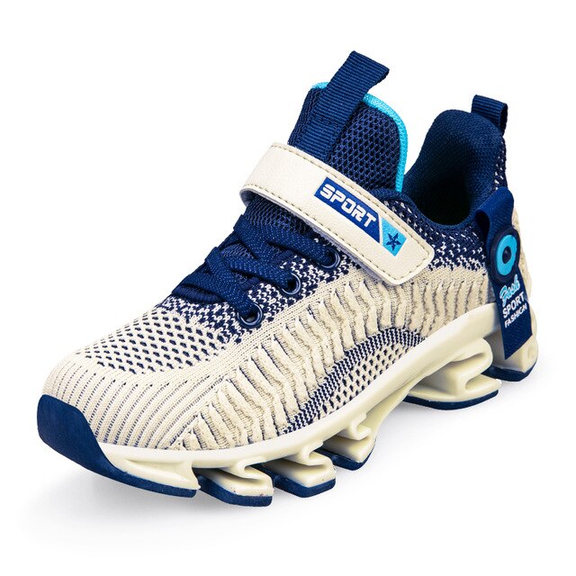 New Trend Kids Unisex Casual Shoes Black Kids Sneakers For Boys Fashion Teenage Trainers Size 31-39 Children Girl Running Shoes