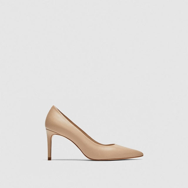 Women Shoes High Heels Classic Fashion Female Pumps Women Office Shoes Pointed Toe Thin Heel Lady Shoes Elegant Work Shoes Women
