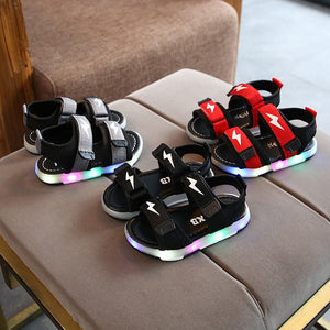 Boys Sandals Soft Bottom Children's Beach Shoes Kids Sandals Baby Comfortable Sandals Girls Beach Shoes Kids Casual Sandals