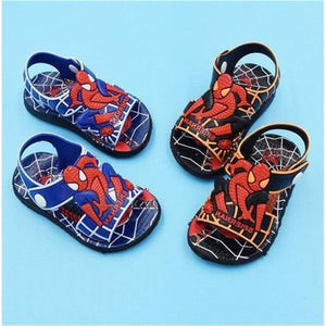Hot Kids Boys Girls Fashion Spiderman Sandals For Children Cartoon sport beach sandals Boys Shoes Baby Soft Sandals Kids Shoes