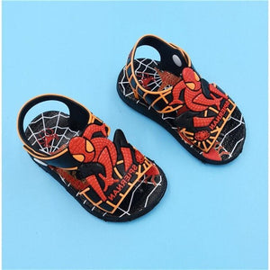 Hot Kids Boys Girls Fashion Spiderman Sandals For Children Cartoon sport beach sandals Boys Shoes Baby Soft Sandals Kids Shoes