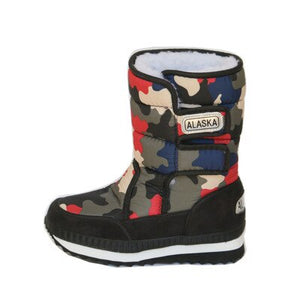 Children Boots Boys Snow Boots Girls Sport Children Shoes For Boys Sneakers Fashion Leather Child Shoes Kids Boots 2019 Winter