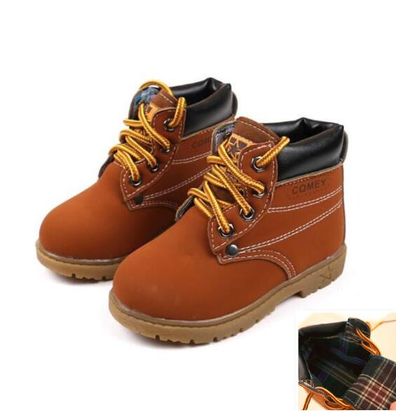 2020 autumn winter hot sale child casual cotton boots kids non-slip keep warm martin snow boots boys girls sneakers baby shoes