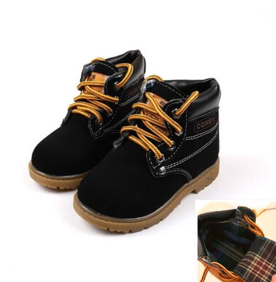 2020 autumn winter hot sale child casual cotton boots kids non-slip keep warm martin snow boots boys girls sneakers baby shoes
