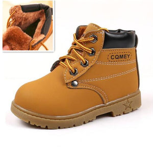 2020 autumn winter hot sale child casual cotton boots kids non-slip keep warm martin snow boots boys girls sneakers baby shoes