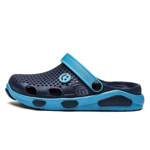 women Clogs Jelly Sandals Home Non-slip Summer Hole Shoes Female Flat slippers Plastic Female Girls Waterproof EVA Garden Shoes