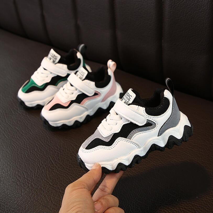 2020 Children Shoes Boys Sneakers Girls Sport Shoes Child Leisure Trainers Casual Breathable Kids Running Shoes Basketball Shoes