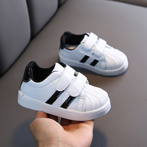 Boys Sneakers For Kids Shoes Baby Casual PU Light Toddler Girls Running Shos Fashion Brand White Sport Children Shoes Breathable
