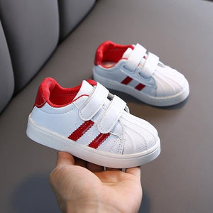 Boys Sneakers For Kids Shoes Baby Casual PU Light Toddler Girls Running Shos Fashion Brand White Sport Children Shoes Breathable