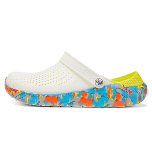 Crocse Crocks Summer Women Clogs Platform Garden Sandals Graffiti Fruit Slippers Slip On Girl Beach Shoes Fashion Slides Outdoor