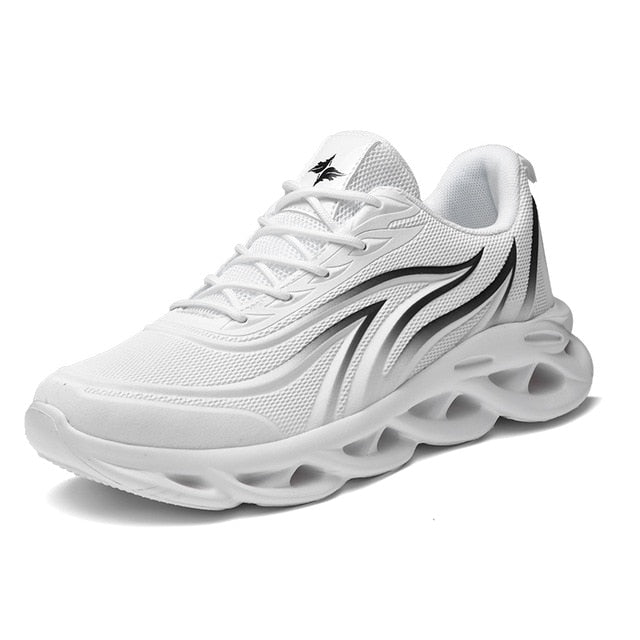 Running Shoes Men Mesh Breathable Outdoor Sports Shoes Adult Hollow Sole Jogging Sneakers Light Weight Plus Size Basket Hombre