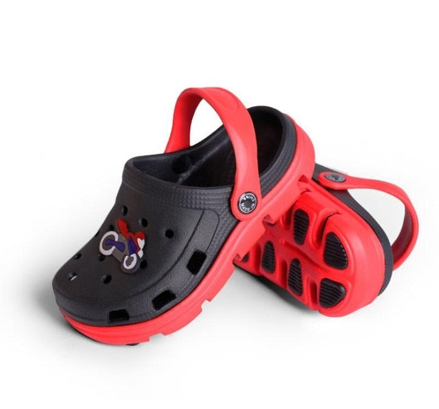 GIRL BOY BABY KIDS SUMMER MULES SHOES CROC CHILDREN BEACH GARDEN SLIPPERS FOR GIRLS BOYS 24 25 26 27 28 29 30 31 32 33 34 35