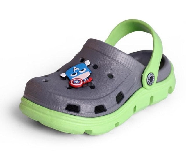 GIRL BOY BABY KIDS SUMMER MULES SHOES CROC CHILDREN BEACH GARDEN SLIPPERS FOR GIRLS BOYS 24 25 26 27 28 29 30 31 32 33 34 35