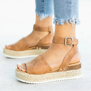 Women Sandals Plus Size 43 Wedges Shoes For Women Heels Sandals Summer Shoes 2020 Flip Flop Chaussures Femme Platform Sandals