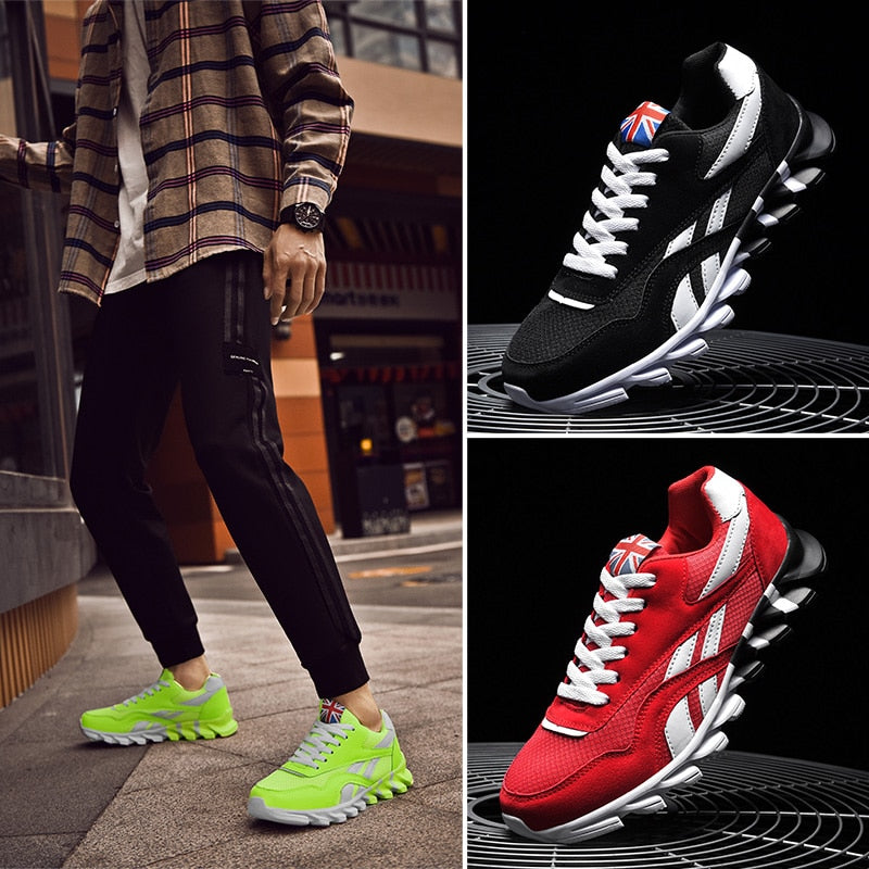 Men Sneakers Trainers Shoes Sport Breathable Running Shoes