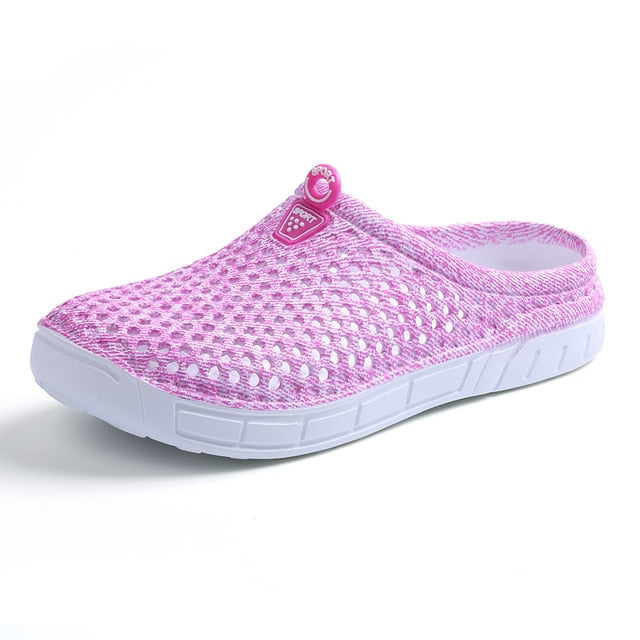 2020 Summer Sandals for Beach Sports Women Men's Slip-on Shoes Slippers Female Male Croc Clogs Crocks Crocse Water Mules D005