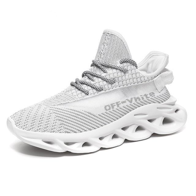 Running Shoes Men Mesh Breathable Outdoor Sports Shoes Adult Hollow Sole Jogging Sneakers Light Weight Plus Size Basket Hombre