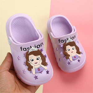 2020 Kids Slippers Cartoon Summer Beach Croc Shoes For Children Shark Outdoor Boys Garden Clogs Unicorn Non Slip Girls Sandals