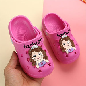 2020 Kids Slippers Cartoon Summer Beach Croc Shoes For Children Shark Outdoor Boys Garden Clogs Unicorn Non Slip Girls Sandals